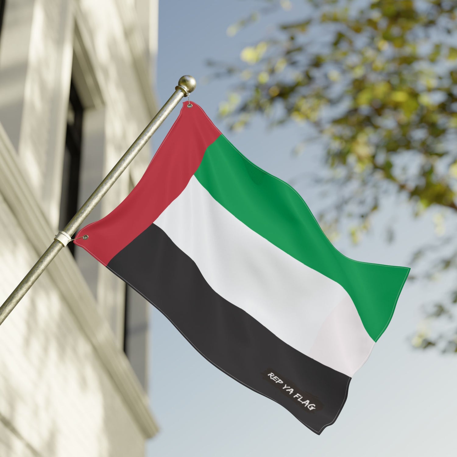UAE Flag Double Sided Flag, Outdoor Garden Banner | Country Flag