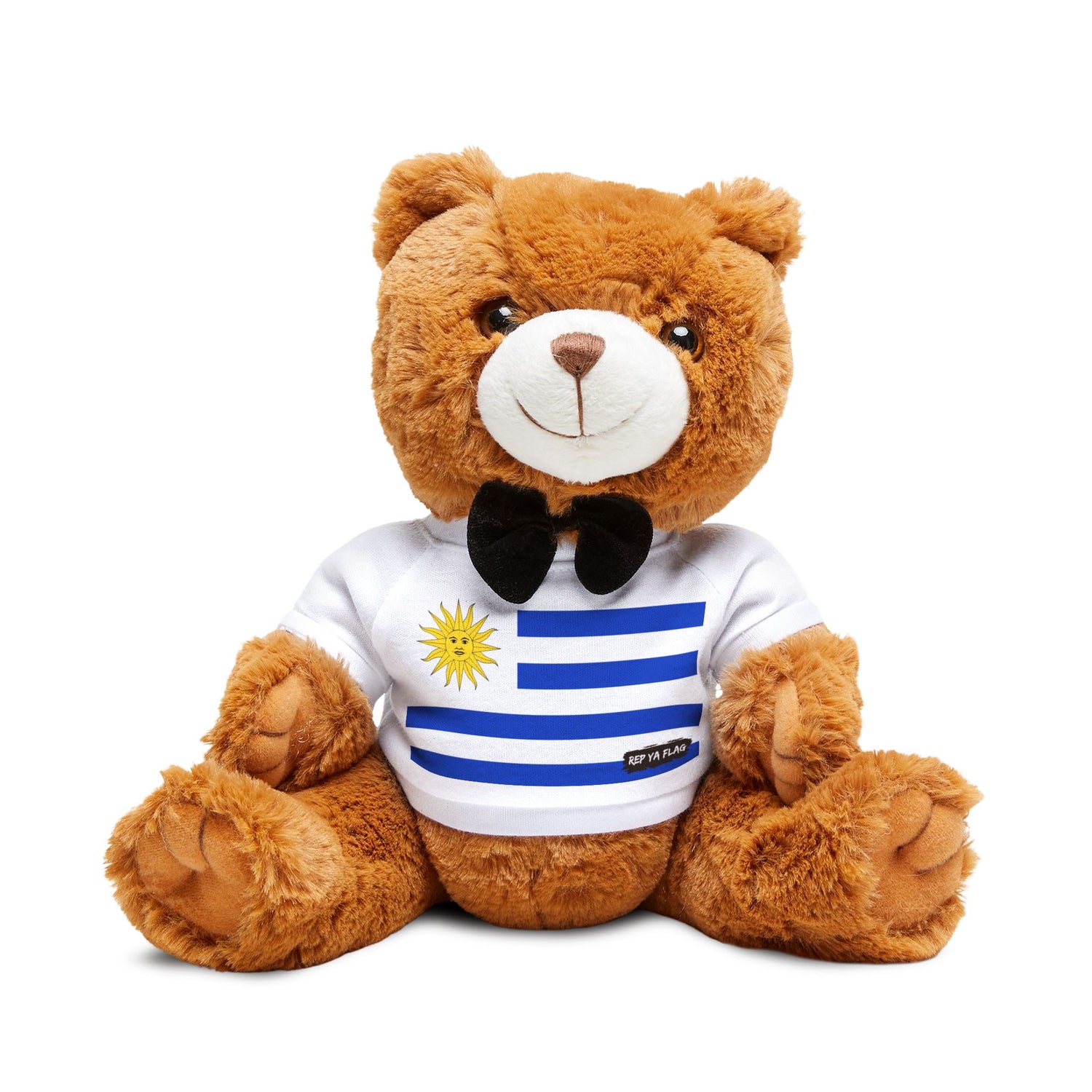 Uruguay Teddy Bear | Uruguay Flag Plush | Uruguay Gift | Cultural Stuffed Animal | Heritage Keepsake Bear