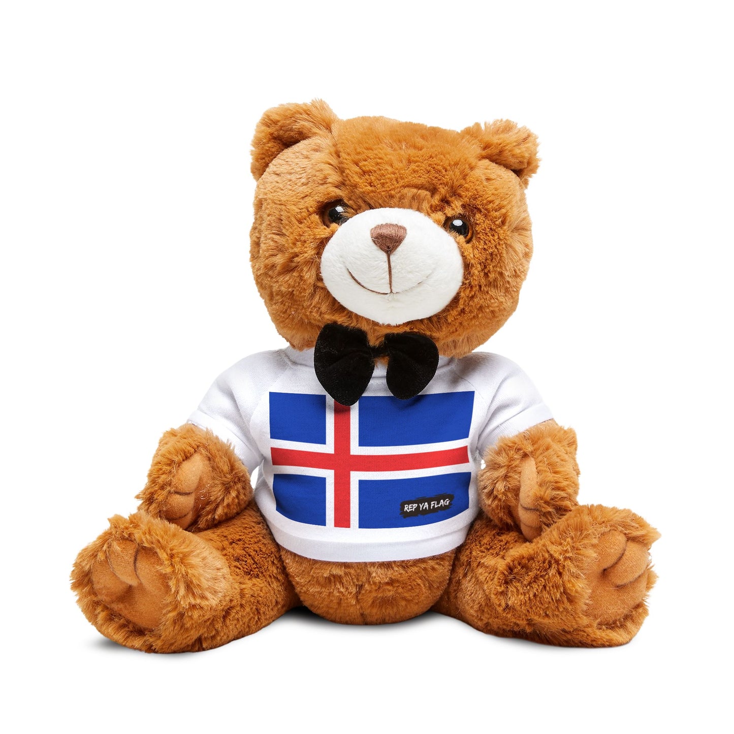 Iceland Flag Teddy Bear | Iceland Heritage Plush Gift | Rep Ya Flag