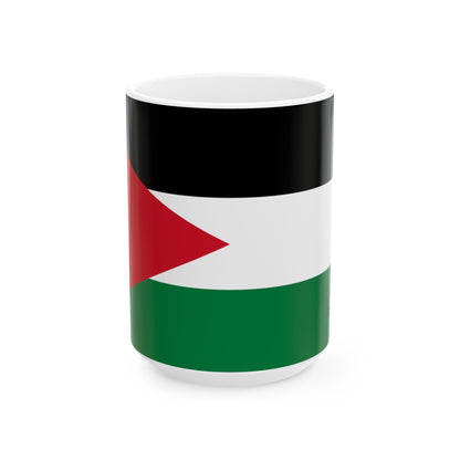 Jordan Flag Coffee Tea Mug 11oz 15oz | Rep Ya Flag Ceramic Mug
