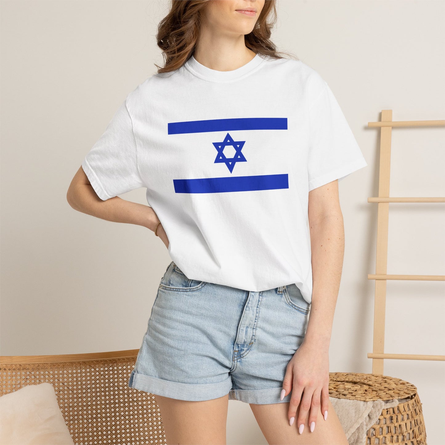 Israel Flag T Shirt | Israeli Heritage Shirt S–4XL | Rep Ya Flag