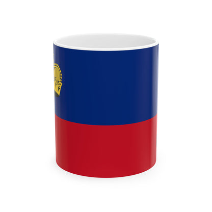 Liechtenstein Flag Coffee Tea Mug 11oz 15oz | Rep Ya Flag Ceramic Mug