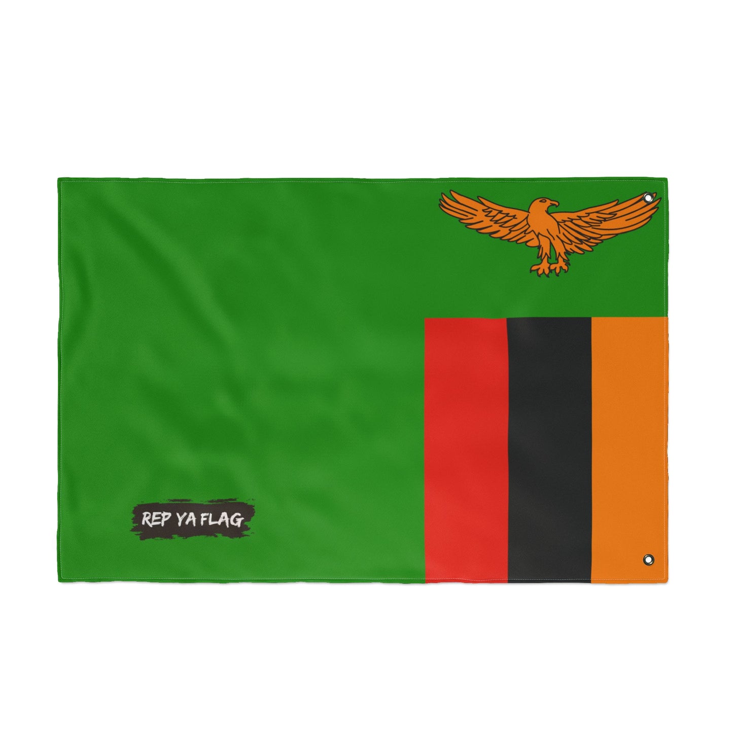 Zambia Flag Double Sided Flag, Outdoor Garden Banner | Country Flag