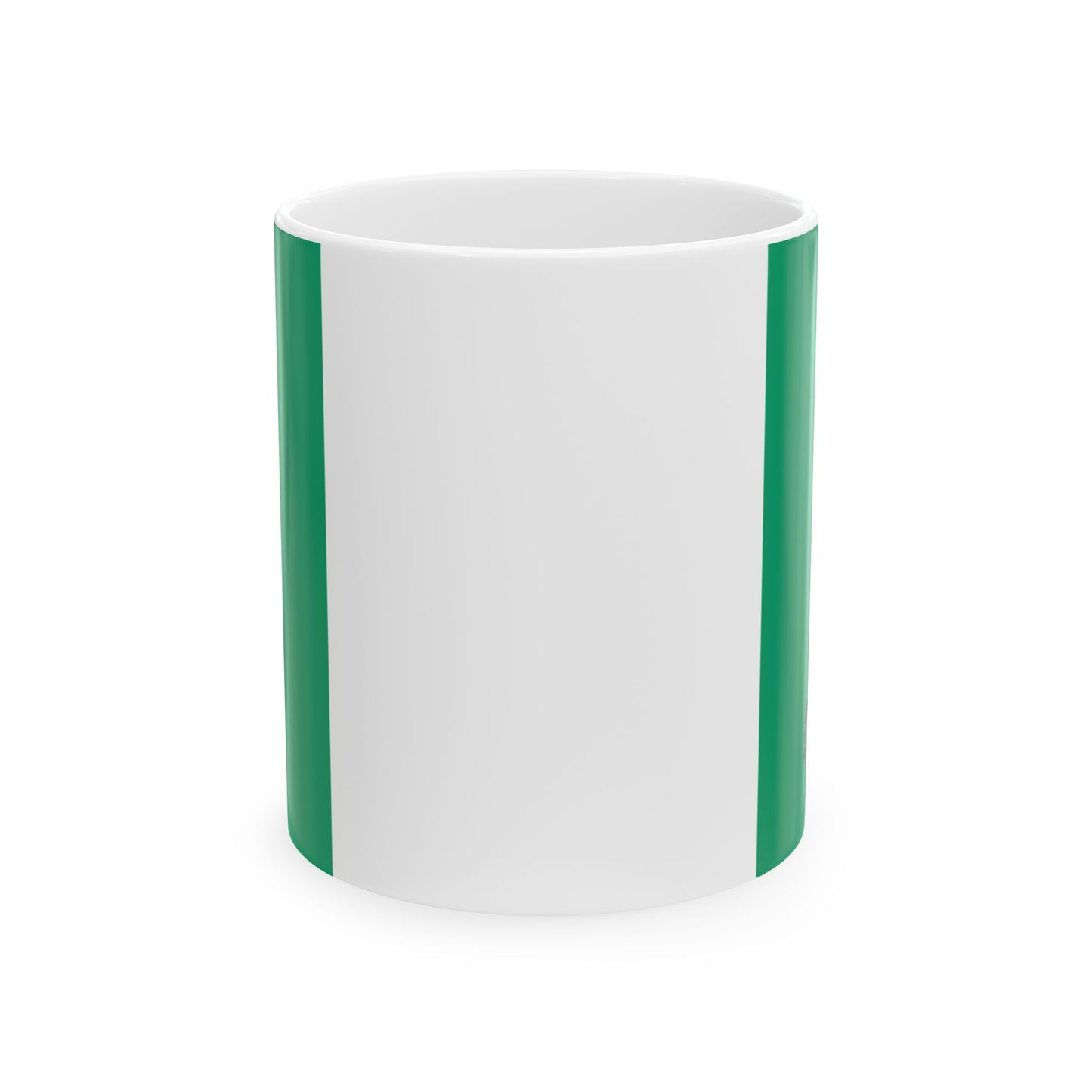 Nigeria Flag Coffee Tea Mug 11oz 15oz | Rep Ya Flag Ceramic Mug