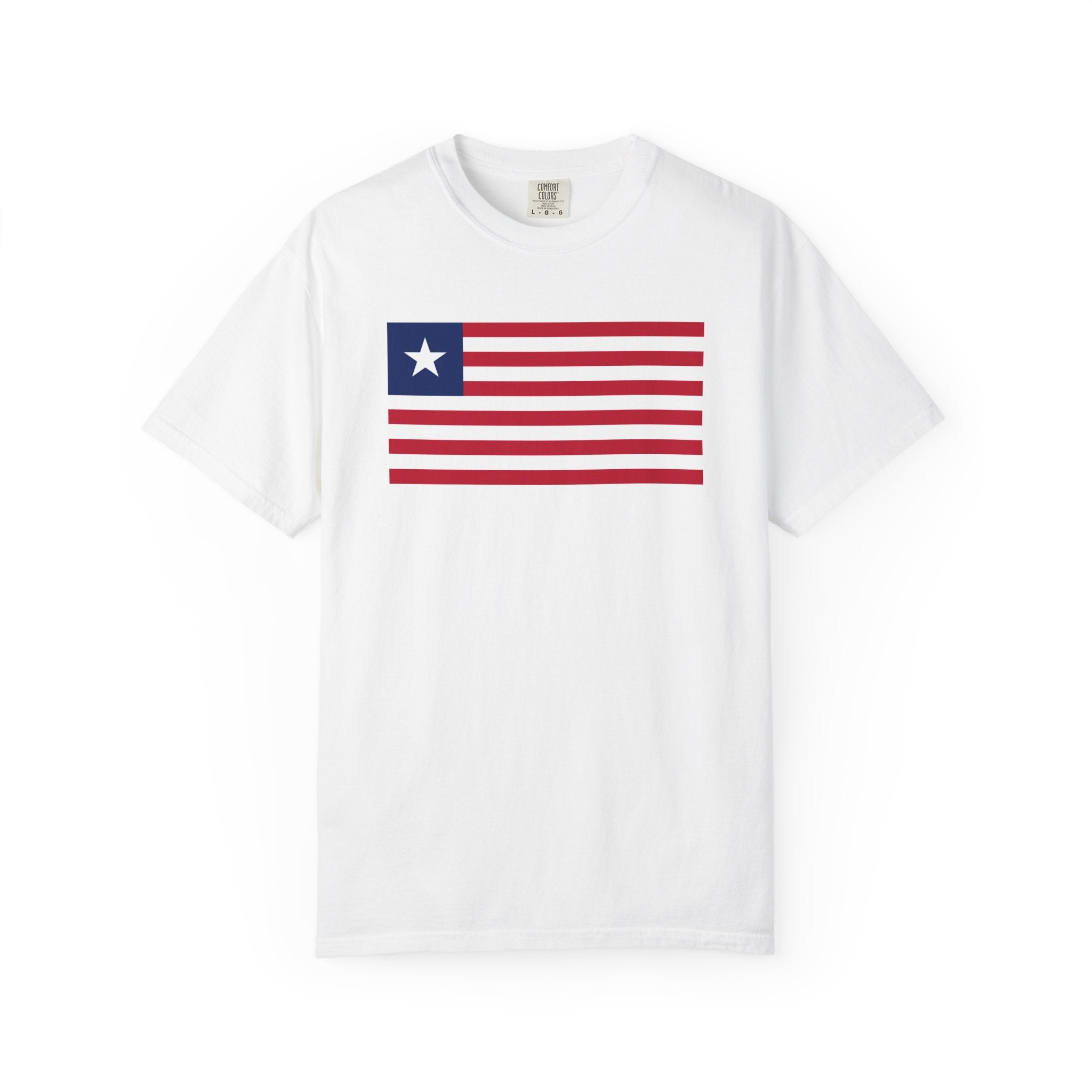 Liberia Flag T Shirt | Liberian Heritage Shirt S–4XL | Rep Ya Flag