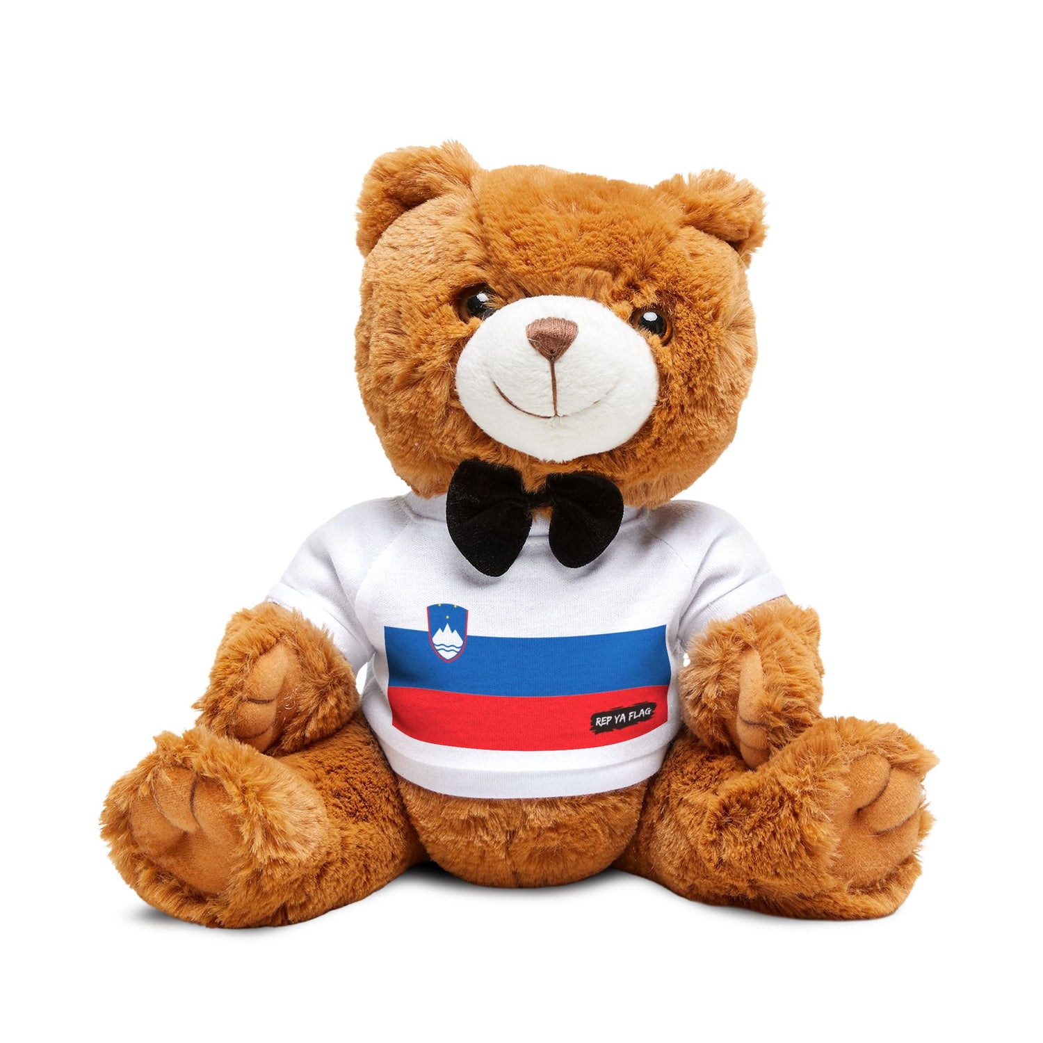 Slovenia Flag Teddy Bear | Slovenian Plush Gift | Heritage Bear | Cultural Keepsake | Baby Gift Stuffed Animal | Rep Ya Flag