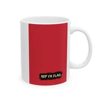Italy Flag Coffee Tea Mug 11oz 15oz | Rep Ya Flag Ceramic Mug