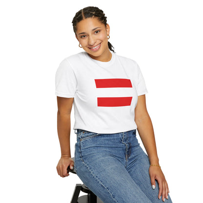 Austria Flag T Shirt | Austrian Heritage Shirt S-4XL | Rep Ya Flag