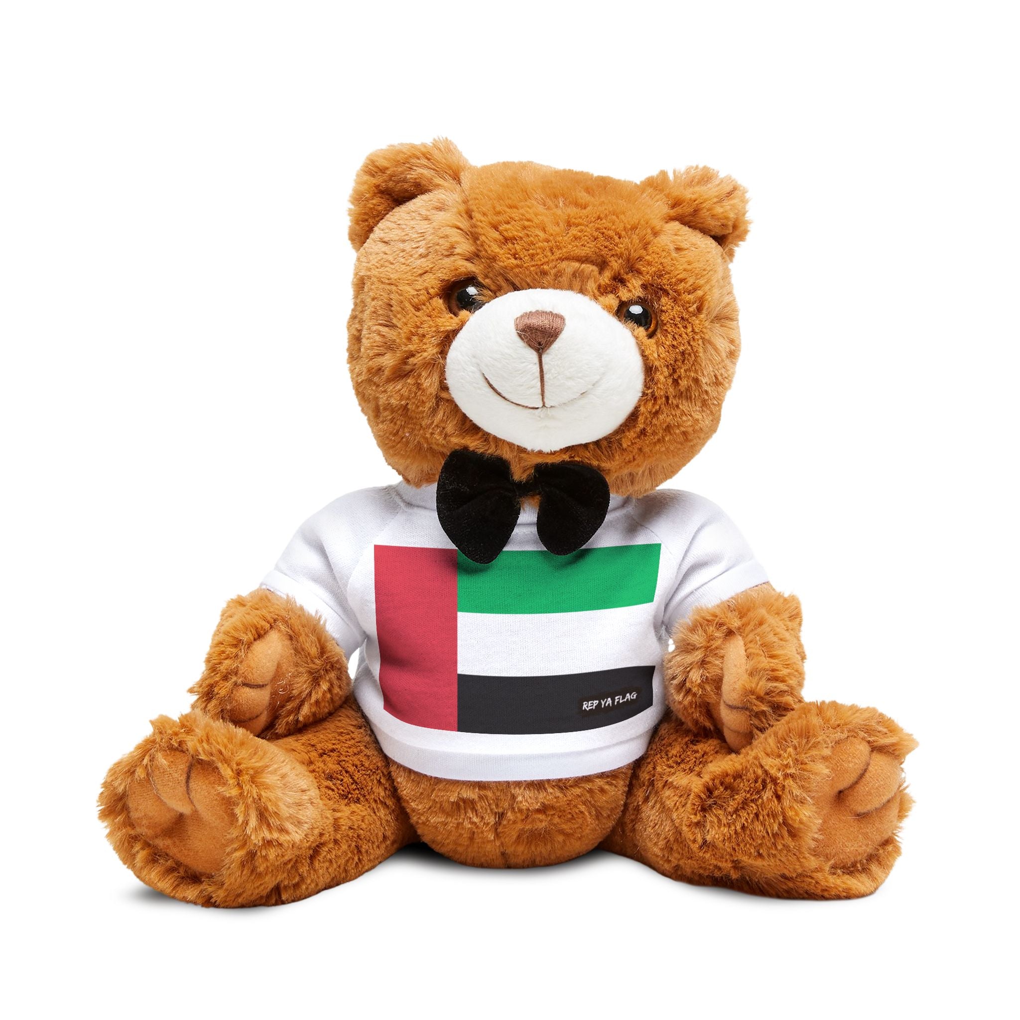 UAE Teddy Bear | United Arab Emirates Flag Plush | Emirati Gift | Cultural Stuffed Animal | Heritage Keepsake Bear