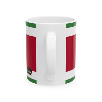 Suriname Flag Coffee Tea Mug 11oz 15oz | Rep Ya Flag Ceramic Mug