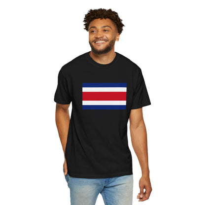 Costa Rica Flag T Shirt | Costa Rican Heritage Shirt S-4XL | Rep Ya Flag