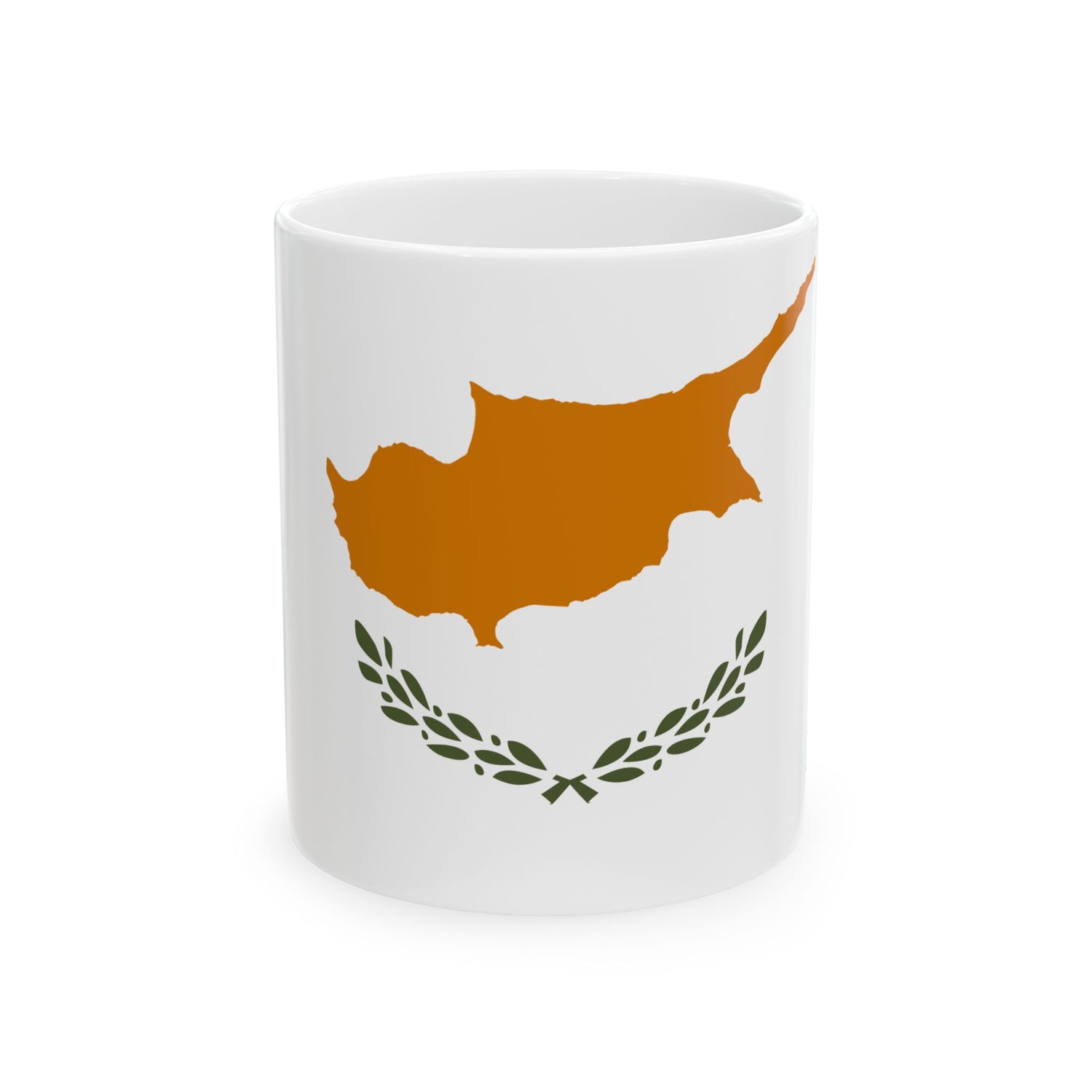 Cyprus Flag Coffee Tea Mug 11oz 15oz | Rep Ya Flag Ceramic Mug