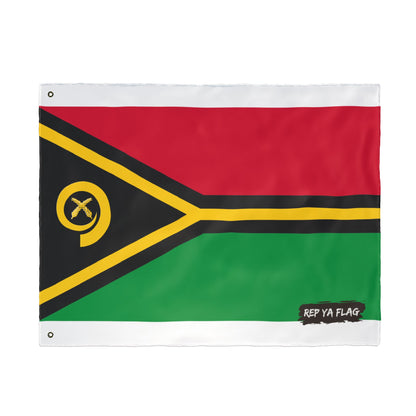 Vanuatu Flag Double Sided Flag, Outdoor Garden Banner | Country Flag