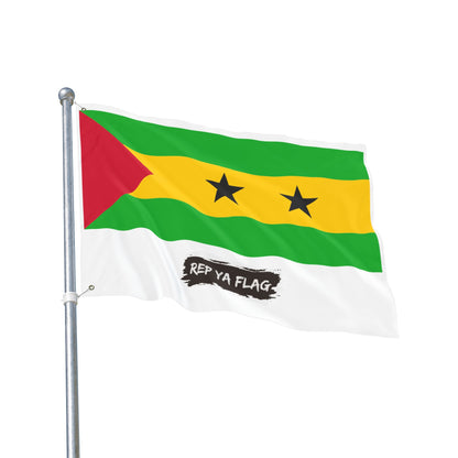 São Tomé and Príncipe Flag Garden Banner | Double Sided Outdoor Flag | Rep Ya Flag