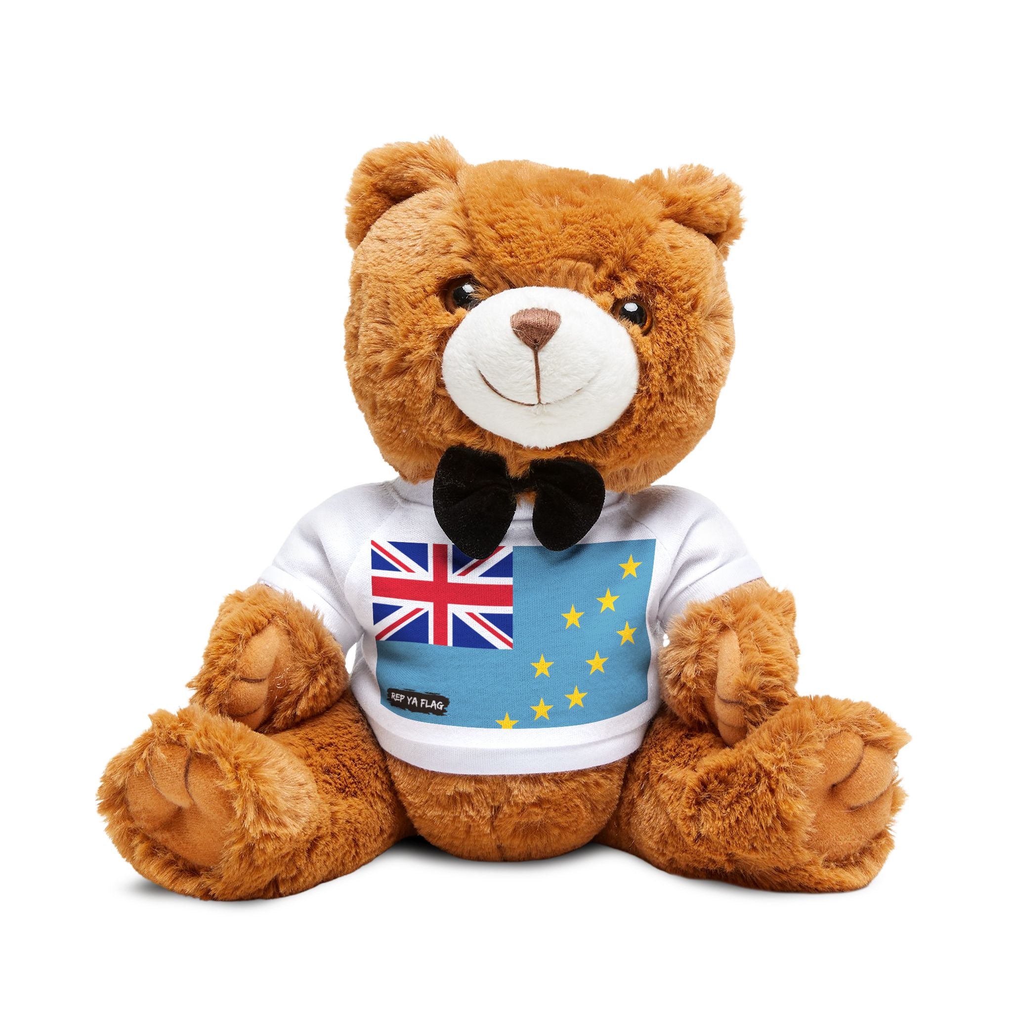 Tuvalu Teddy Bear | Tuvalu Flag Plush | Tuvalu Gift | Island Pride Stuffed Animal | Heritage Keepsake Bear
