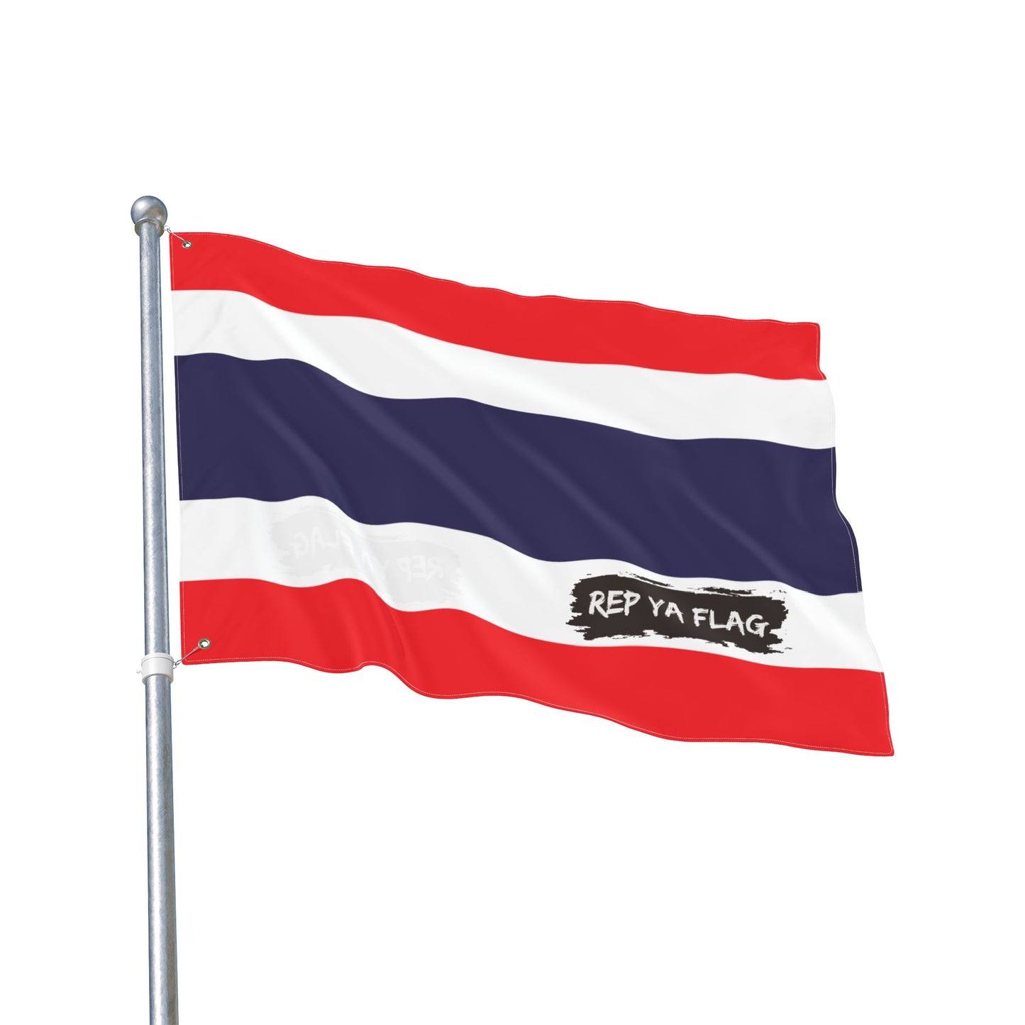 Thailand Flag Garden Banner | Double-Sided Outdoor Flag | Rep Ya Flag