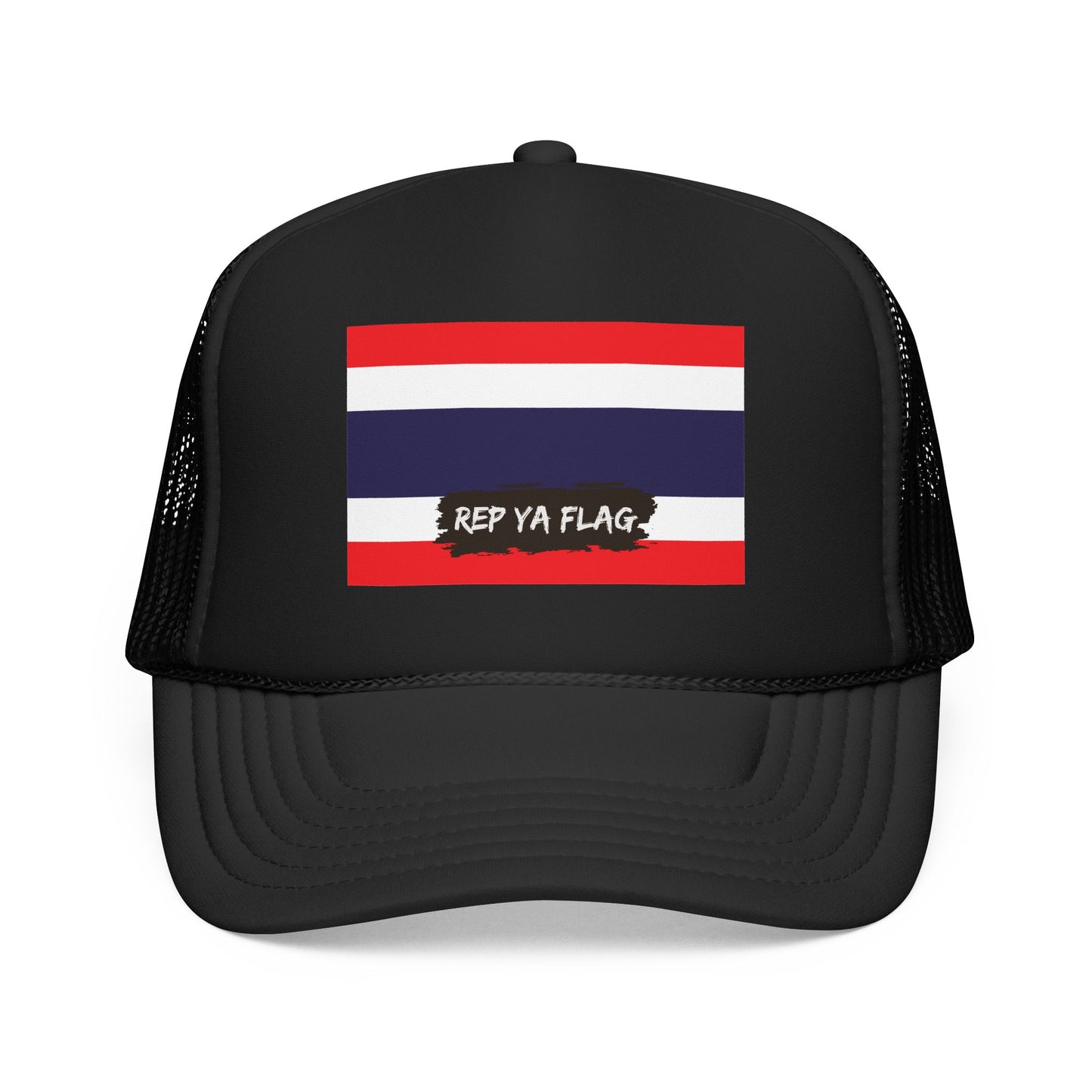 Thailand Flag Foam Trucker Hat | Rep Ya Flag design