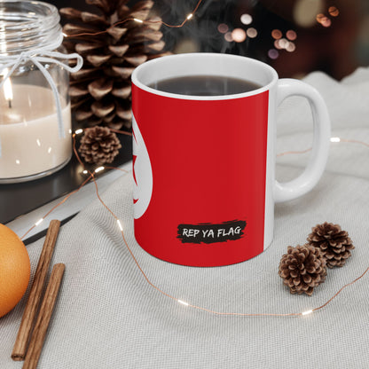 Tunisia Flag Coffee Tea Mug 11oz 15oz | Rep Ya Flag Ceramic Mug