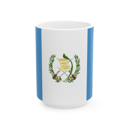 Guatemala Flag Coffee Tea Mug 11oz 15oz | Rep Ya Flag Ceramic Mug