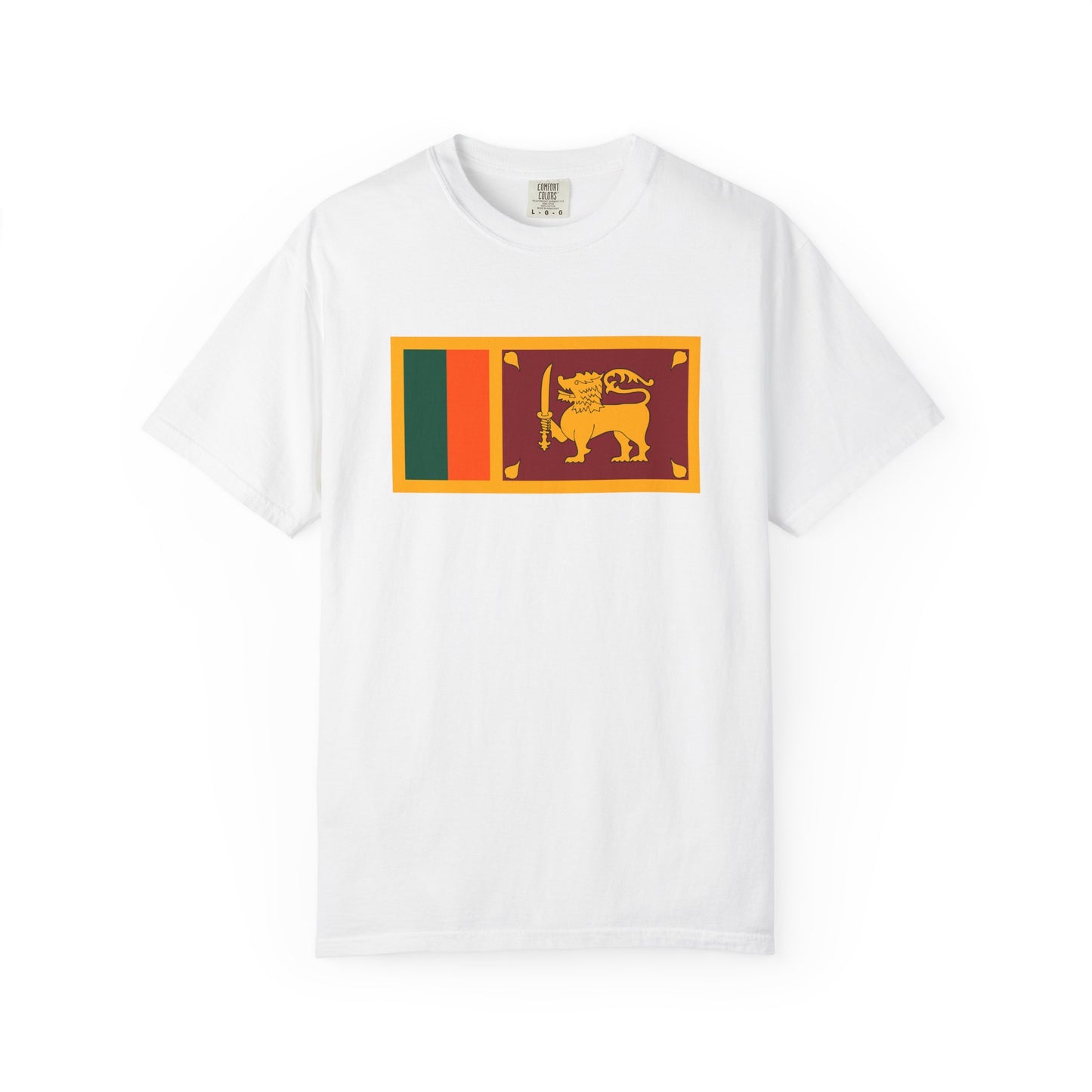 Sri Lanka Flag T Shirt | Sri Lankan Heritage Shirt S–4XL | Rep Ya Flag