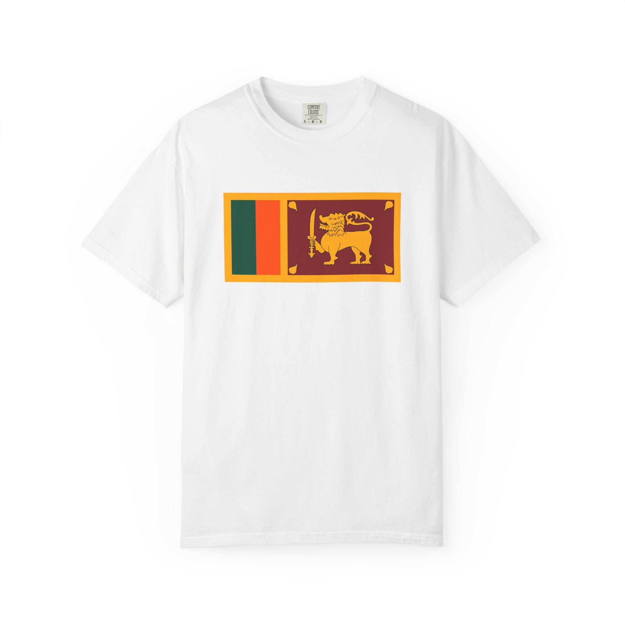 Sri Lanka Flag T Shirt | Sri Lankan Heritage Shirt S–4XL | Rep Ya Flag