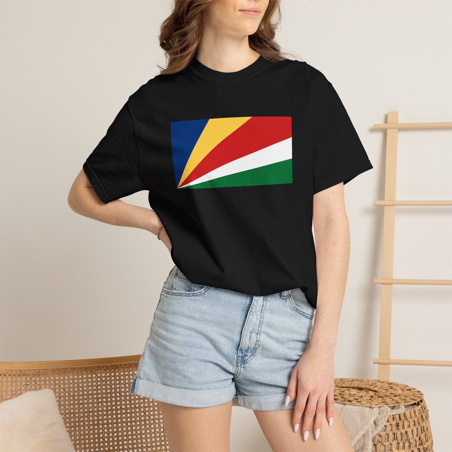 Seychelles Flag T Shirt | Seychellois Heritage Shirt S–4XL | Rep Ya Flag