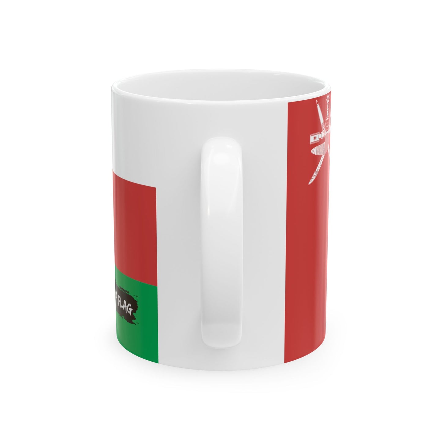 Oman Flag Coffee Tea Mug 11oz 15oz | Rep Ya Flag Ceramic Mug