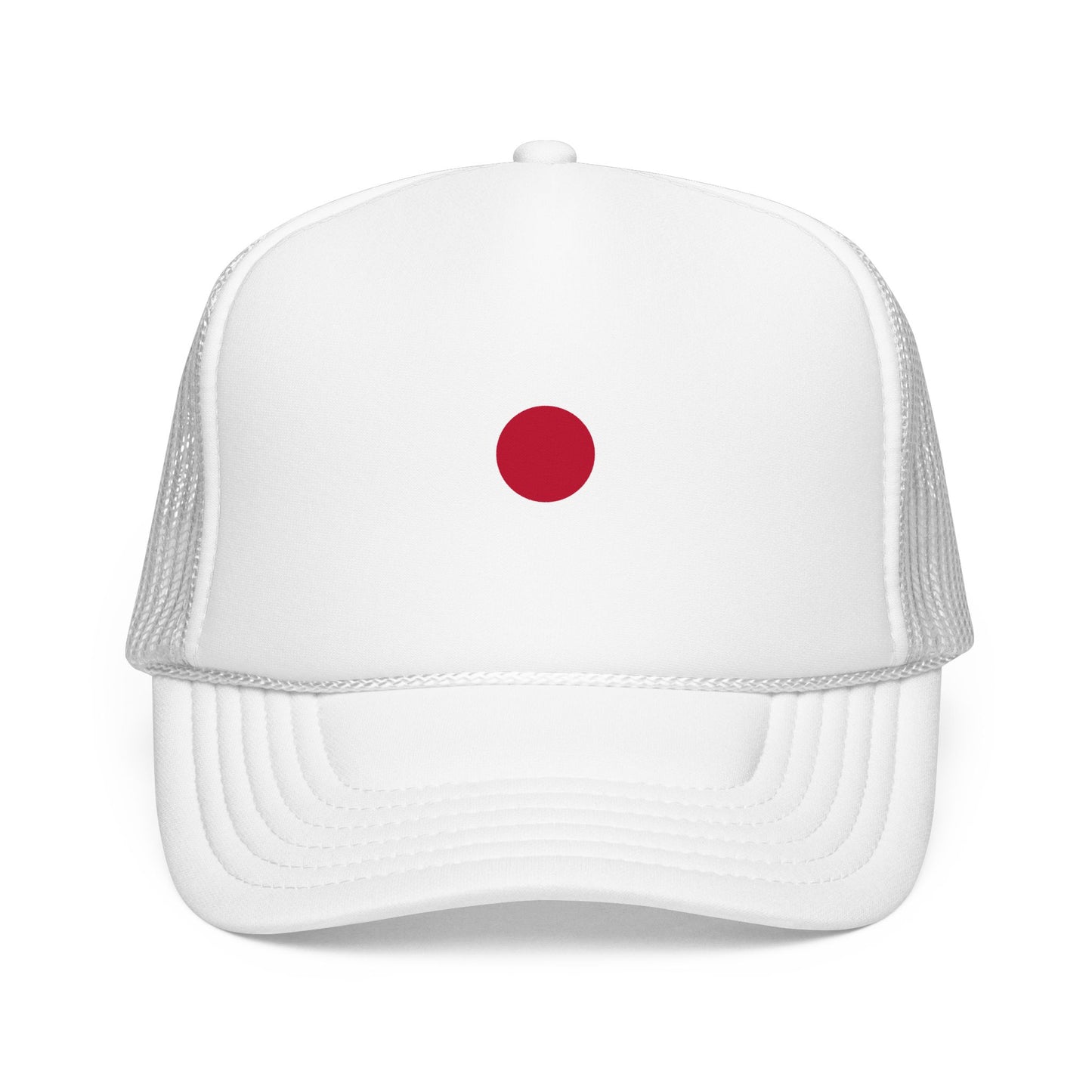 Japan Flag Foam Trucker Hat | Japanese Pride Snapback Cap | Rep Ya Flag
