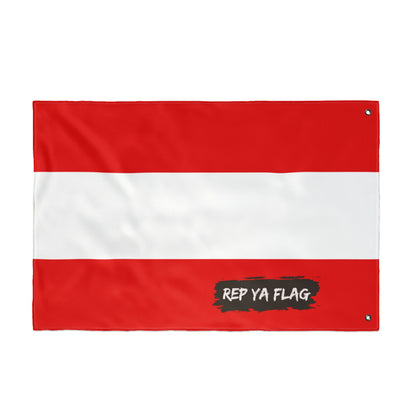 Austria Flag Garden Banner | Double Sided Outdoor Flag | Rep Ya Flag