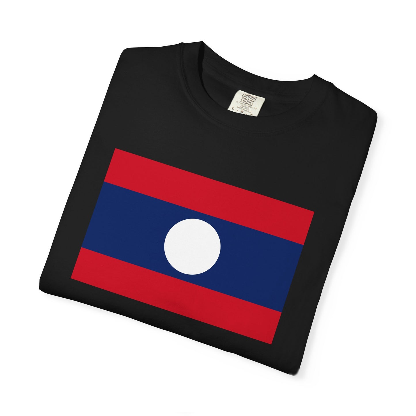 Laos Flag T Shirt | Laotian Heritage Shirt S–4XL | Rep Ya Flag