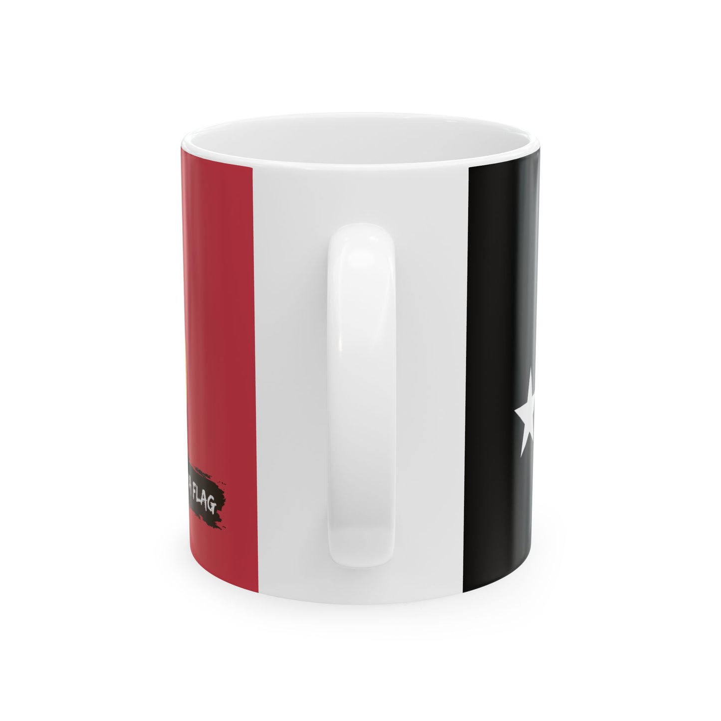 Papua New Guinea Flag Coffee Tea Mug 11oz 15oz | Rep Ya Flag Ceramic Mug