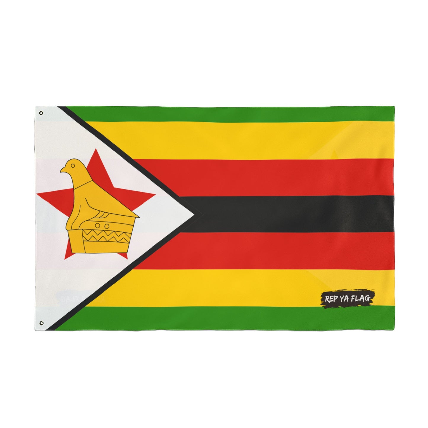 Zimbabwe Flag Double Sided Flag, Outdoor Garden Banner | Country Flag