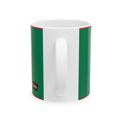 Mauritania Flag Coffee Tea Mug 11oz 15oz | Rep Ya Flag Ceramic Mug
