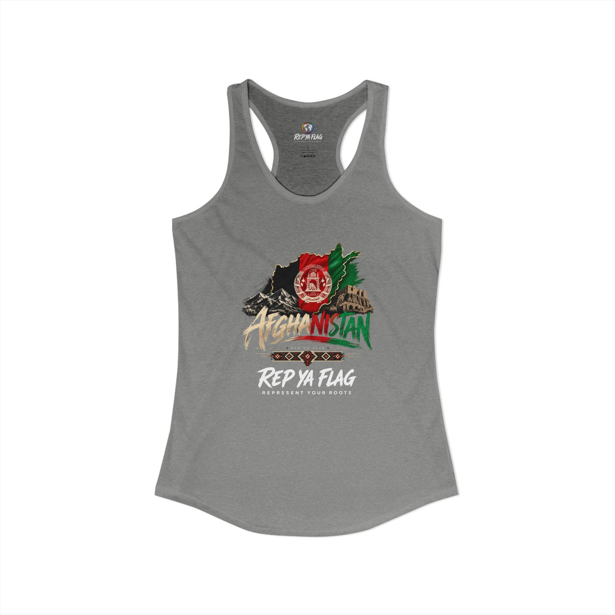 Afghanistan Women’s Racerback Tank – Lightweight Pride