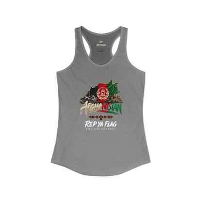 Afghanistan Women’s Racerback Tank – Lightweight Pride