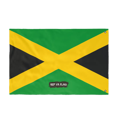 Jamaica Flag Garden Banner | Double Sided Outdoor Flag | Rep Ya Flag