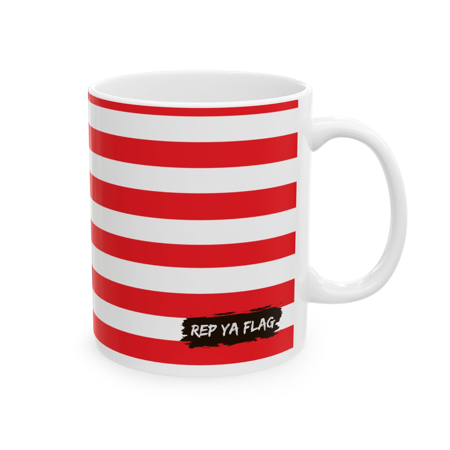 United States of America Flag Coffee Tea Mug 11oz 15oz | Rep Ya Flag Ceramic Mug