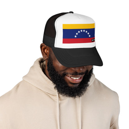 Venezuela Flag Foam Trucker Hat | Rep Ya Flag design