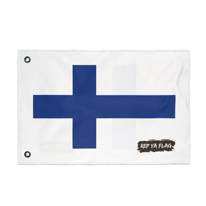 Finland Flag Garden Banner | Double Sided Outdoor Flag | Rep Ya Flag
