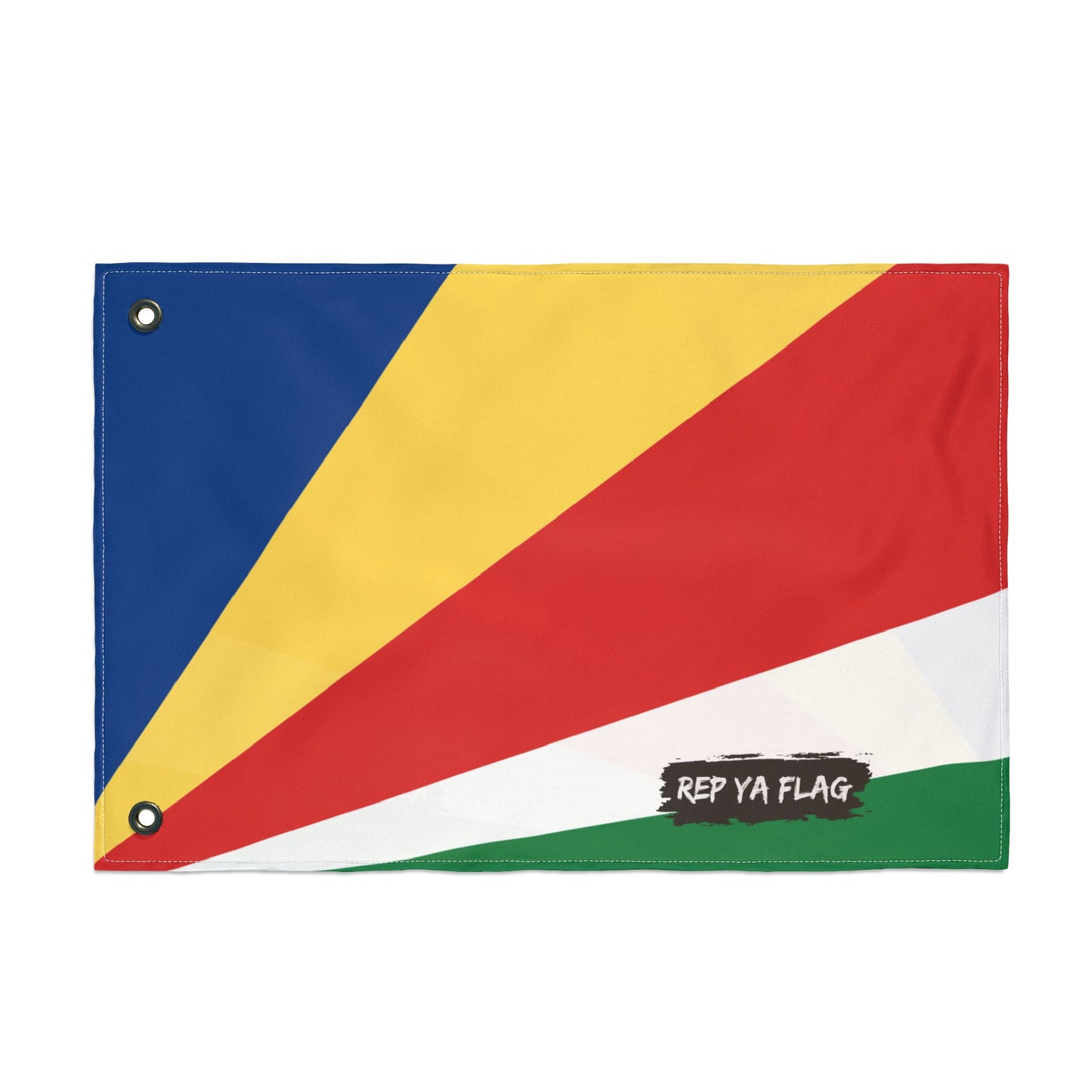 Seychelles Flag Garden Banner | Double-Sided Outdoor Flag | Rep Ya Flag