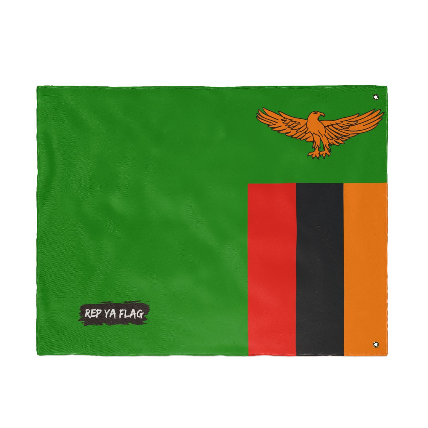 Zambia Flag Double Sided Flag, Outdoor Garden Banner | Country Flag
