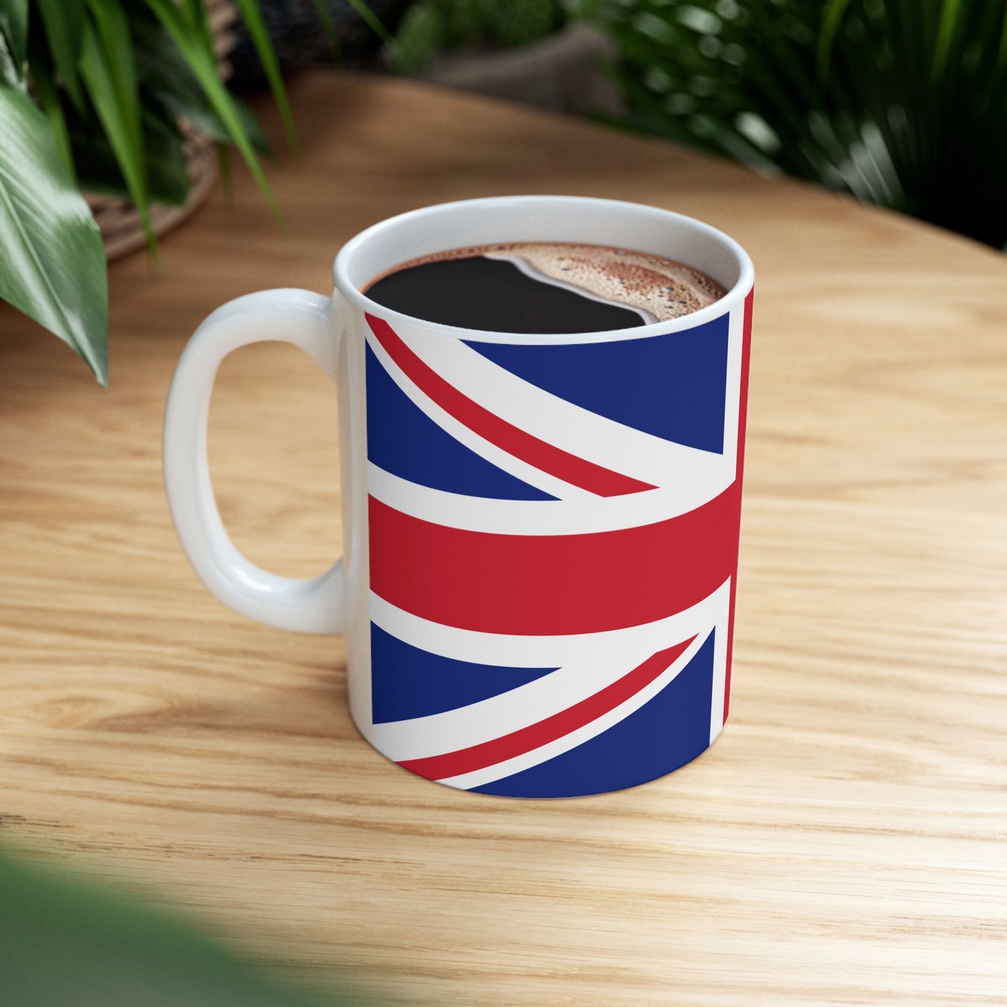 United Kingdom Flag Coffee Tea Mug 11oz 15oz | Rep Ya Flag Ceramic Mug