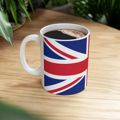 United Kingdom Flag Coffee Tea Mug 11oz 15oz | Rep Ya Flag Ceramic Mug