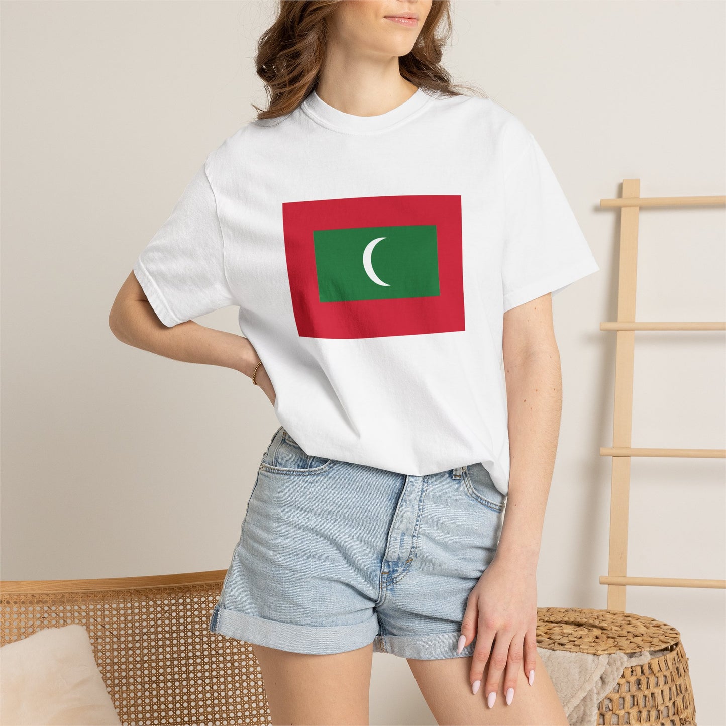Maldives Flag T Shirt | Maldivian Heritage Shirt S–4XL | Rep Ya Flag