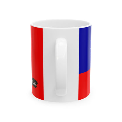 Taiwan Flag Coffee Tea Mug 11oz 15oz | Rep Ya Flag Ceramic Mug