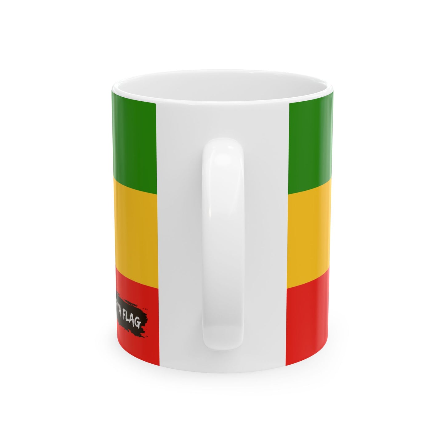 Ethiopia Flag Coffee Tea Mug 11oz 15oz | Rep Ya Flag Ceramic Mug