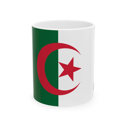 Algeria Flag Coffee Mug | Algerian Pride Ceramic Tea Mug 11oz & 15oz | Rep Ya Flag