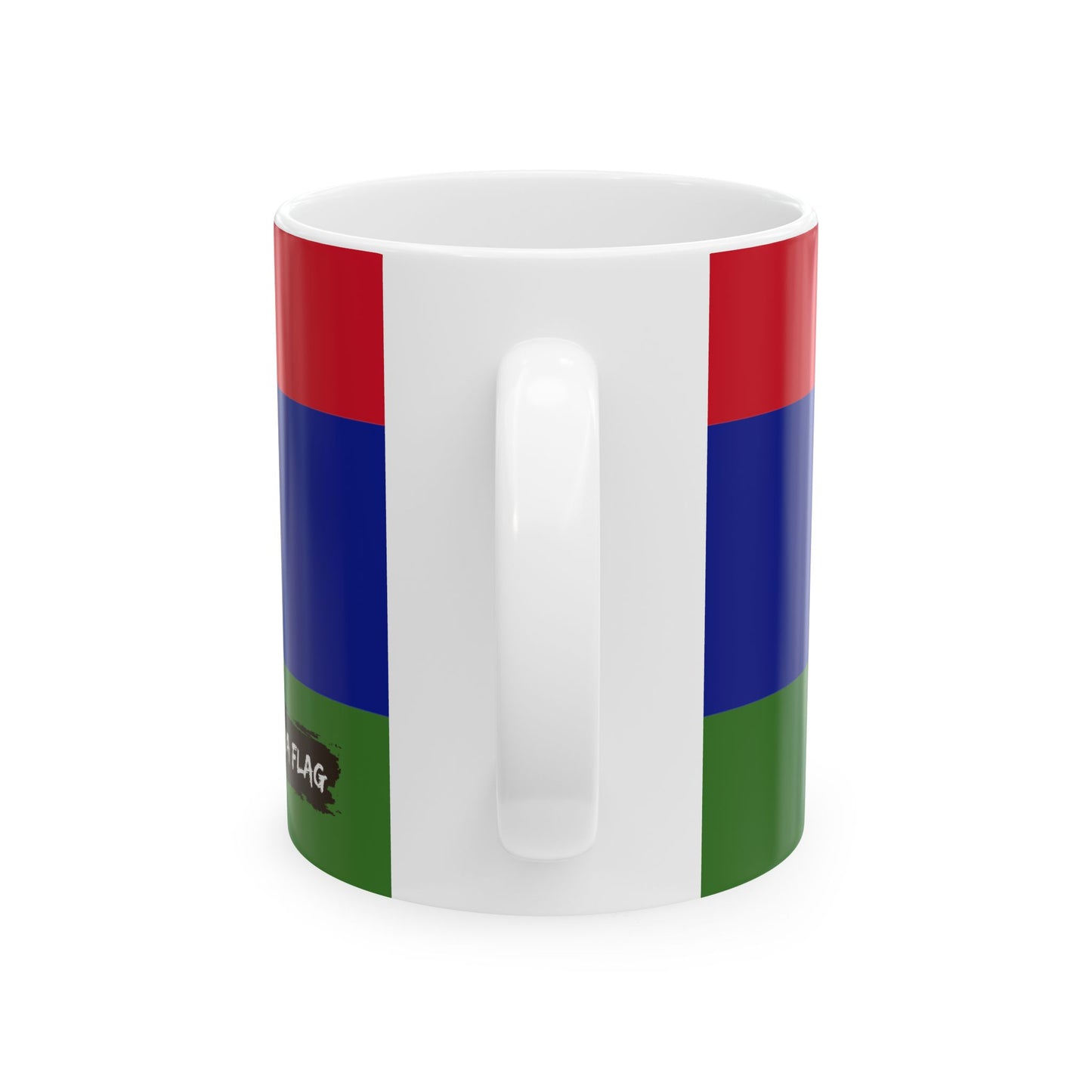 Gambia Flag Coffee Tea Mug 11oz 15oz | Rep Ya Flag Ceramic Mug
