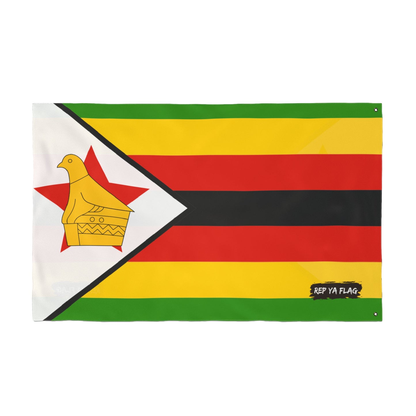 Zimbabwe Flag Double Sided Flag, Outdoor Garden Banner | Country Flag