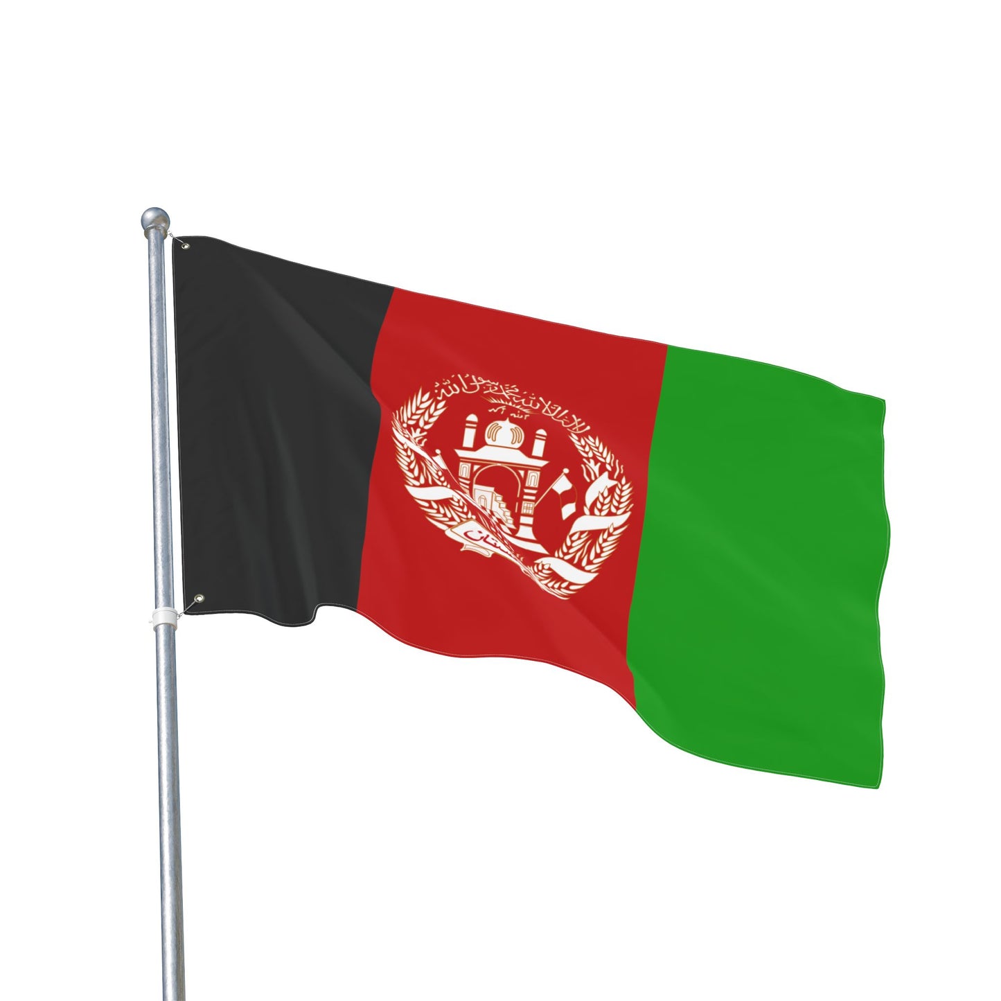 Afghanistan Flag Garden Banner | Double Sided Outdoor Flag | Rep Ya Flag